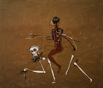 Jean-Michel Basquiat replica painting Bas57