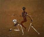 Jean-Michel Basquiat replica painting Bas57