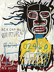 Jean-Michel Basquiat replica painting Bas80