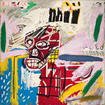 Jean-Michel Basquiat replica painting Bas82