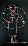 Jean-Michel Basquiat replica painting Bas88