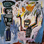 Jean-Michel Basquiat replica painting Bas89