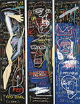  Basquiat, Bas98 JeanMichel Basquiat Reproduction Art Oil Painting
