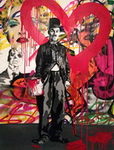 Mr Brainwash replica painting Brain1