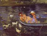  Cassatt,  CAS0015 Mary Cassatt Impressionist Painting