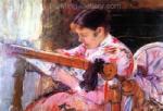  Cassatt,  CAS0019 Mary Cassatt Impressionist Painting