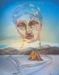  Dali,  DAL0002 Salvador Dali Surrealist Art Reproduction OilonCanvas Painting