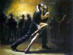  ,  DAN0012 Oil Painting of People Dancing for Sale