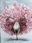 Dancing painting on canvas DAN0024
