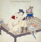 Chinese Erotic Art painting on canvas ERC0005