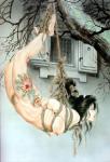 Japanese Erotic Art painting on canvas ERJ0021