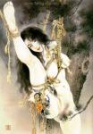 Japanese Erotic Art painting on canvas ERJ0040