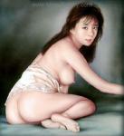  ,  ERP0035 Oriental Erotic Art Nude Girl Painting