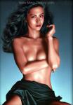 Erotic Art Asian Pinups painting on canvas ERP0050