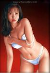  ,  ERP0129 Oriental Erotic Art Nude Girl Painting