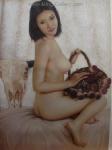 Erotic Art Asian Pinups painting on canvas ERP0151