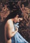 Erotic Art Asian Pinups painting on canvas ERP0152