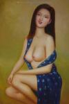  ,  ERP0170 Oriental Erotic Art Nude Girl Painting