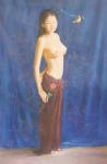 Erotic Art Asian Pinups painting on canvas ERP0175