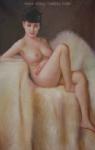  ,  ERP0177 Oriental Erotic Art Nude Girl Painting