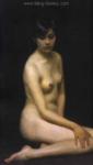  ,  ERP0178 Oriental Erotic Art Nude Girl Painting