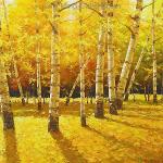 Forests painting on canvas FOR0006
