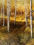 Forests painting on canvas FOR0010