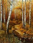 Forests painting on canvas FOR0011