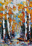 Forests painting on canvas FOR0030