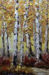 Forests painting on canvas FOR0044
