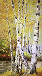 Forests painting on canvas FOR0045
