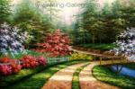  ,  GAR0016 Garden Painting for Sale