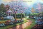 Gardens painting on canvas GAR0020