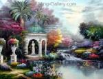 Gardens painting on canvas GAR0026