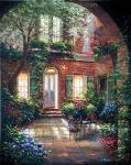  ,  GAR0045 Oil painting of Garden for Sale