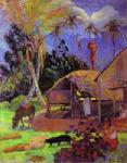  Gauguin,  GAU0010 Paul Gauguin Impressionist Painting