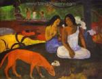  Gauguin,  GAU0034 Paul Gauguin Impressionist Painting