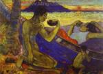  Gauguin,  GAU0038 Paul Gauguin Impressionist Painting