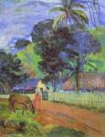  Gauguin,  GAU0042 Paul Gauguin Impressionist Painting