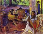  Gauguin,  GAU0049 Paul Gauguin Impressionist Painting