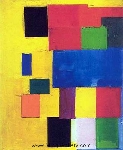  Hofmann,  HOF0023 Hans Hofmann Oil Painting Reproduction