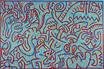 Keith Haring painting reproduction Hari15