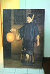 Paintings In Stock Chinese Lantern Lady painting on canvas INS0002