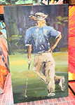 Paintings In Stock Golf  painting on canvas INS0017