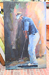 Paintings In Stock Golf  painting on canvas INS0020