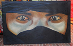Paintings In Stock Desert Eyes Man  painting on canvas INS0032