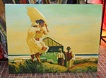 Paintings In Stock Vettriano  painting on canvas INS0041
