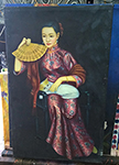 Paintings In Stock Chinese Lady  painting on canvas INS0077