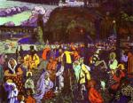  Kandinsky,  KAN0005 Kandinsky Reproduction Art Painting