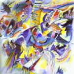  Kandinsky,  KAN0033 Kandinsky Reproduction Art Painting